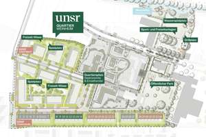 -RESERVIERT- NEUBAU Weinheim - TOWNHOUSE - NUR 1 Haus frei! – Hannah-Ahrendt-Straße 00, 69469 Weinheim – Vorschaubild 4
