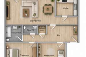**Viel Platz zum Wohlfühlen** – Wiesbadener Str. 22, 47138 Obermeiderich, Duisburg – Vorschaubild 9