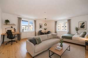 Ab Februar verfügbar: Urban. Zentral. Lehel. Charmante 1-Zimmer-Wohnung.