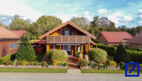 Bild von Ihr Seeparadies in Walchum: Traum-Holzhaus (2024 saniert) mit Carport und Seezugang