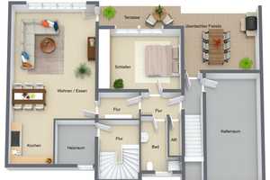 Aussicht inklusive- Gepflegtes Einfamilienhaus mit Einliegerwohnung – Rhein-Pfalz-Kreis – Vorschaubild 10