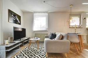 MÖBLIERT - GEMÜTLICH IN FEUERBACH - Geschmackvolle Wohnung mit Terrasse