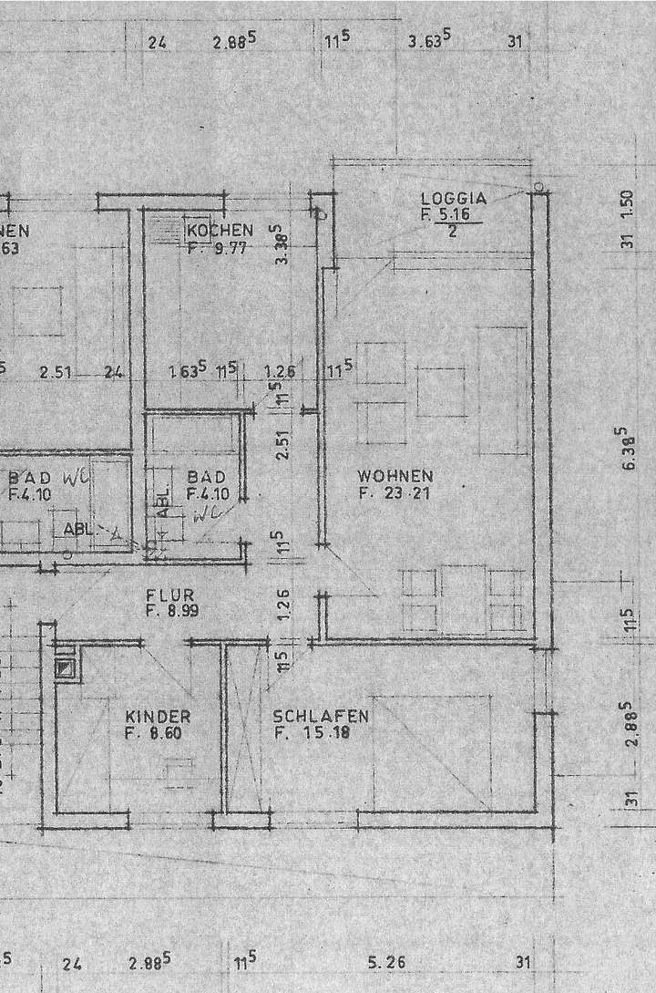Grundriss 1 OG rechts, Whg. 4
