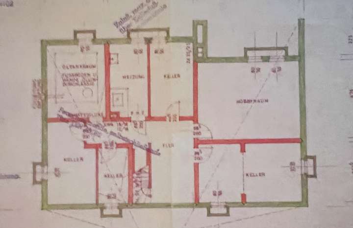 Grundriss Keller