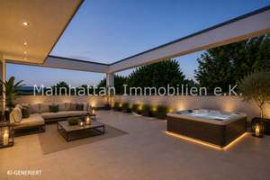 Penthouse mit Weitblick ? Stilvoll und elegant wohnen, über den Dächern des Frankfurter Riedbergs