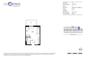 Wir schenken dir 250€ - 1-Zimmer-Wohnung nahe Campus – Rogätzer Straße 87, 39106 Alte Neustadt, Magdeburg – Vorschaubild 10