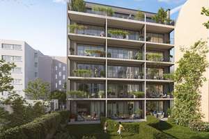 Unikat für urbanen Lifestyle – Design-Neubau mit Balkon, Badewanne und smarten Details – Warschauer Straße 10, 10243 Friedrichshain, Berlin – Vorschaubild 4
