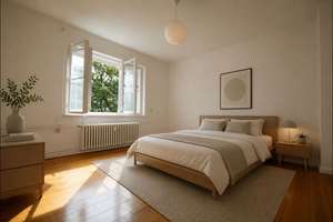 Ruhige UND zentrale Lage, sofort einziehen, keine Provision, 51 m2 Wohnung im OG, lichtdurchflutet – Colmarer Weg 2, 14169 Zehlendorf, Berlin – Vorschaubild 2