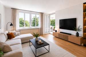 Bezugsfreie Wohnung mit Balkon und Blick ins Grüne