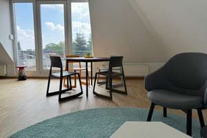 edel möbl. 2-ZKBT, hell und ruhig, über den Dächern von Gremmendorfs Villenviertel