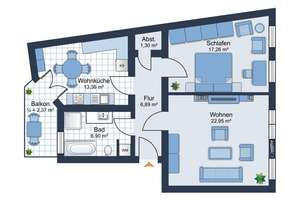 Charmante 2-Zimmer-Wohnung mit Balkon – Uhlandstraße 16, Magdeburg! – 39108 Stadtfeld Ost, Magdeburg – Vorschaubild 18
