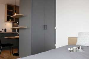 Hochwertig möbliertes Apartment inkl. WLAN/MagentaTV,Fußbodenheizung, Parkett *Provisionsfrei* – Bonn – Vorschaubild 7