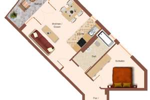 Nachmieter für 2-Zimmer-Wohnung in Mannheim-Lindenhof gesucht – Glücksteinallee 24, 68163 Lindenhof, Mannheim – Vorschaubild 5