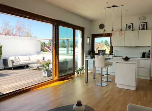 Exklusiv möbliert - große Terrasse - direkt in der Natur / Niddapark