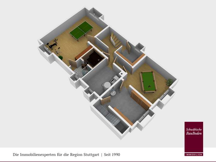 Visualisierung Gartengeschoss