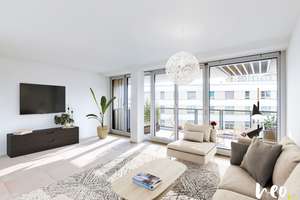 Ganz oben mit EBK, Südbalkon und privatem Dachterrassenabschnitt – Hermann-Weinhauser-Straße 65, 81673 Echarding, München – Vorschaubild 2