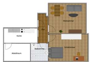 Zentral gelegene 2-Zimmer-Wohnung in Haren (Ems) – Lange Straße 87, 49733 Haren (Ems) – Vorschaubild 9