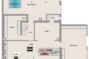Wohn- Geschäftshaus in Erlangen-Zentrum...Ensembleschutz – Die vollständige Adresse der Immobilie erhältst du vom Anbieter., 91054 Markgrafenstadt, Erlangen – Vorschaubild 4