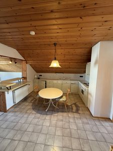 offene Wohnung im Dachgeschoss