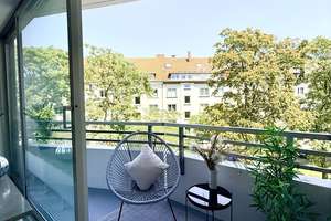 D-Derendorf: Bezugsfreie 2 Zimmer mit Loggia & Aufzug * komplett eingerichtet * Energieklasse D – Golzheimer Straße 129, 40476 Derendorf, Düsseldorf – Vorschaubild 7