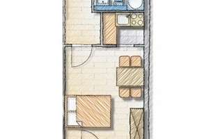 Sendling-Westpark: helles 1-Zimmer-Apartment mit Balkon – Die vollständige Adresse der Immobilie erhältst du vom Anbieter., 80686 Land in Sonne, München – Vorschaubild 13