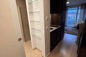 Service-Apartment mit Balkonblick auf den Olympiapark: Zentral, ruhig, hochwertig möbliert – Schwere-Reiter-Straße 27, 80797 Schwere-Reiter-Straße, München – Vorschaubild 3