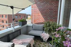 Leben am Wasser in extravaganter Lage -  2-Zimmer-Wohnung – Julienne-Trouet-Platz 7, 30453 Limmer, Hannover – Vorschaubild 6
