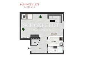 Sehr helle 1-Zimmer-Wohnung in Alsternähe – Die vollständige Adresse der Immobilie erhältst du vom Anbieter., 22087 Hohenfelde, Hamburg – Vorschaubild 8