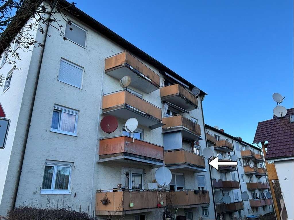 Immobilie in Gaildorf - 3-Zimmer Etagenwohnung
im Zentrum! - Bild 2