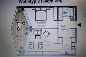 Eine schöne Etagenwohnung eventuell zu verkaufen – Eisenzahnstr 38, 10709 Wilmersdorf, Berlin – Vorschaubild 12
