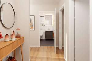 Barrierefreie Eigentumswohnung mit Loggia in Südausrichtung mit pflegeleichtem Designerboden – Lilli-Marx-Straße 22, 40597 Benrath, Düsseldorf – Vorschaubild 6