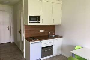Exklusives, neuwertiges Studentenappartment mit EBK in Augsburg für Studenten/Schüler – Alpenstraße 10 a, 86159 Bahnhofs-, Bismarckviertel, Augsburg – Vorschaubild 2