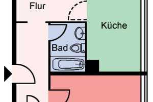 Perfekt für Singles oder Paare! Tolle 2-Zimmer Wohnung in Dortmund Scharnhorst! – 44328 Scharnhorst-Ost, Dortmund – Vorschaubild 2