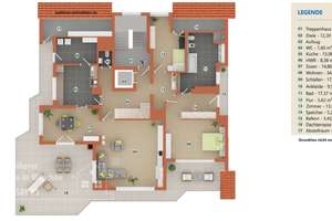 Schöne helle 7 Zimmer-Maisonette: Wohnen oder teilen in zwei Einheiten – Die vollständige Adresse der Immobilie erhältst du vom Anbieter., 81247 Obermenzing, München – Vorschaubild 15