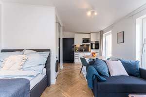 First occupancy: completely renovated studio apartment with garden in a new building in Berlin – Die vollständige Adresse der Immobilie erhältst du vom Anbieter., 13053 Alt-Hohenschönhausen, Berlin – Vorschaubild 10