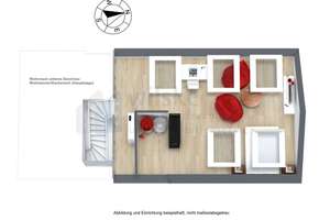 Oberkassel Rheinnähe: Top-Level, 5 Räume, Kamin, Stellplatz – Die vollständige Adresse der Immobilie erhältst du vom Anbieter., 40549 Oberkassel, Düsseldorf – Vorschaubild 15