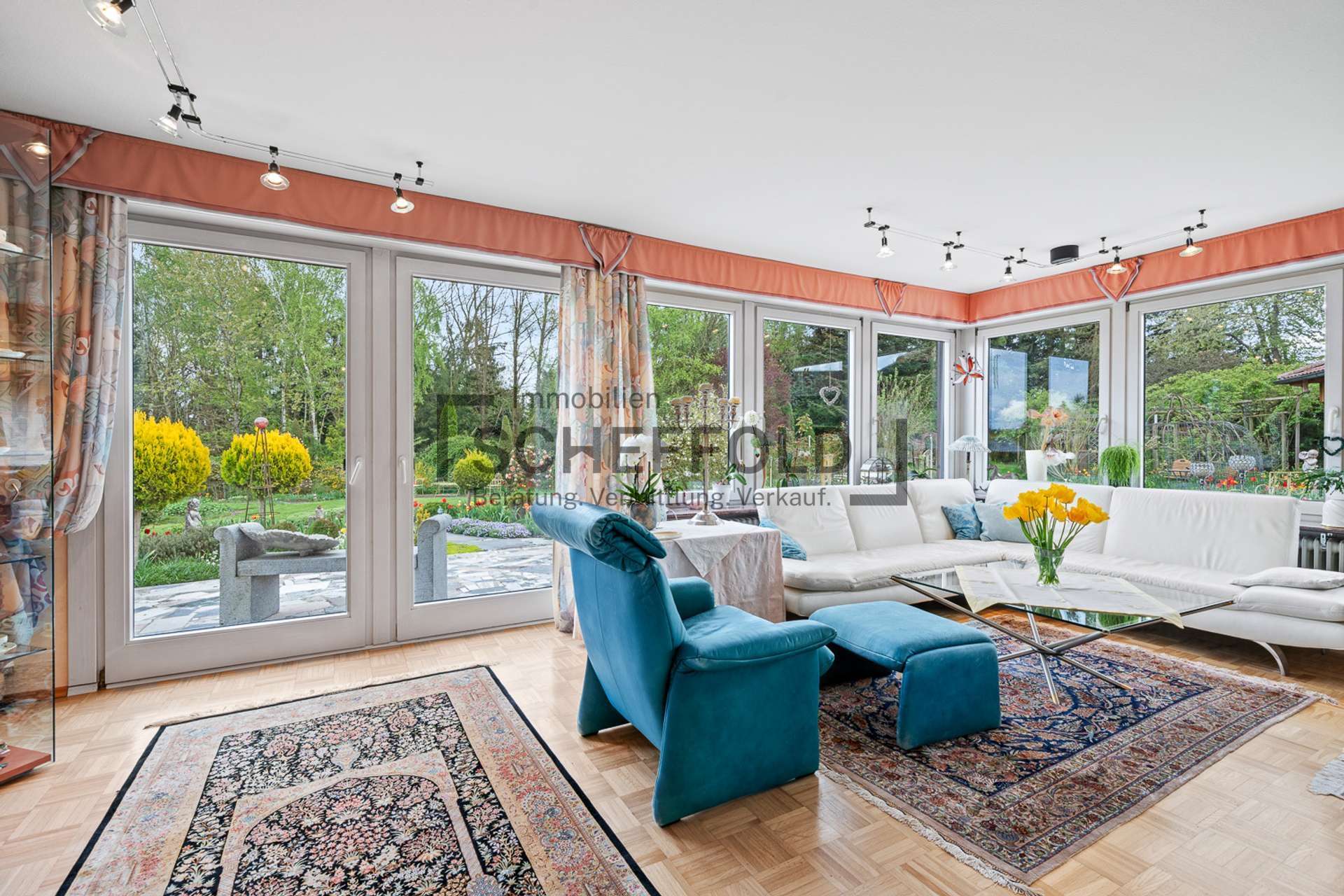 Immobilie in Schwendi - Eine grüne Oase! Stilvolles Ein- oder Zweifamilienhaus mit märchenhaftem Gartenparadies - Bild 3