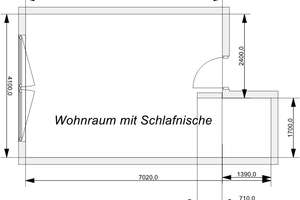 Modernisierte 1-Zimmer-WHG mit gehobener Innenausstattung zur Miete in Duisb. – Michaelstraße 53, 47055 Wanheimerort, Duisburg – Vorschaubild 2