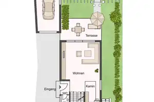 CITYHOUSE: Freistehendes Einfamilienhaus mit großem Grundstück, Außenpool, Sauna, Kamin und Garage – Rheinisch-Bergischer Kreis – Vorschaubild 25