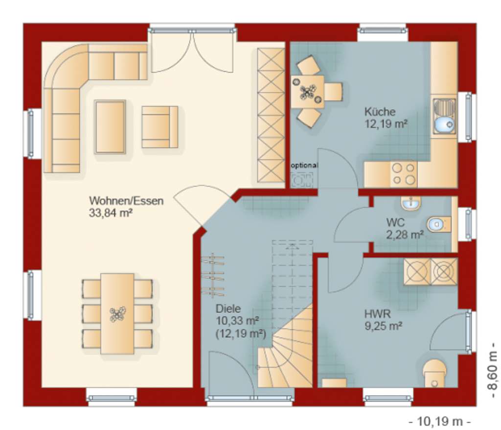 Immobilie in Oberbarnim - HÄUSER FÜR'S LEBEN - 2-vollgeschossige, moderne Stadtvilla mit 6 Zimmern in Hoppegarten/ Waldesruh - Bild 4
