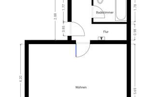 Vermietete 1-Zimmer Wohnung mit Balkon I provisionsfrei – Alt-Mariendorf 25e, 12107 Mariendorf, Berlin – Vorschaubild 8