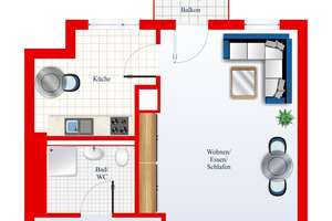 Vermietete 1-Zimmer Altbauwohnung in Topp-Lage - Prenzlauer Berg – Die vollständige Adresse der Immobilie erhältst du vom Anbieter., 10436 Prenzlauer Berg, Berlin – Vorschaubild 10