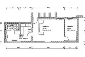 Tauschwohnung: Helle 2-Zimmer Wohnung in zentraler Lage – Uhlandstr 76-87, 10717 Wilmersdorf, Berlin – Vorschaubild 7