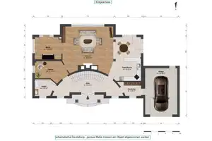 Architekten Villa mit Pool - uneinsehbarer Garten - direkt am Golfplatz und 350m zum Seddiner See – Potsdam-Mittelmark (Kreis) – Vorschaubild 58