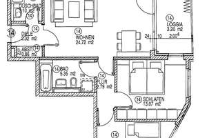 3-Zimmer-Wohnung mit Balkon in Pasing – Die vollständige Adresse der Immobilie erhältst du vom Anbieter., 81241 Pasing, München – Vorschaubild 2