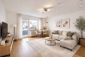 Reinkommen, Wohlfühlen, Bleiben: Lichtdurchflutete 2-Zimmer-Wohnung mit Balkon in KA-Grünwinkel – Die vollständige Adresse der Immobilie erhältst du vom Anbieter., 76189 Grünwinkel, Karlsruhe – Vorschaubild 3