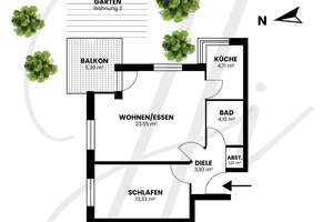 Attraktive 2-Zimmer-Wohnung im Vauban – 79100 Vauban, Freiburg im Breisgau – Vorschaubild 12