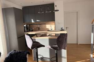 Neubau vollmöbl. 2,5 -Zi Penthouse Whg -Balkon u Dachterrasse in Muc-Aubing, 5 Min. S-Bahn Leienfels – Ilse-Fehling-Str. 8, 81245 Altaubing, München – Vorschaubild 7