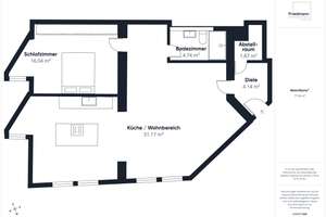 Sanierte 2-ZKB mit moderner Küche in ruhiger Innenstadtlage – Die vollständige Adresse der Immobilie erhältst du vom Anbieter., 54290 Mitte/Gartenfeld, Trier – Vorschaubild 13