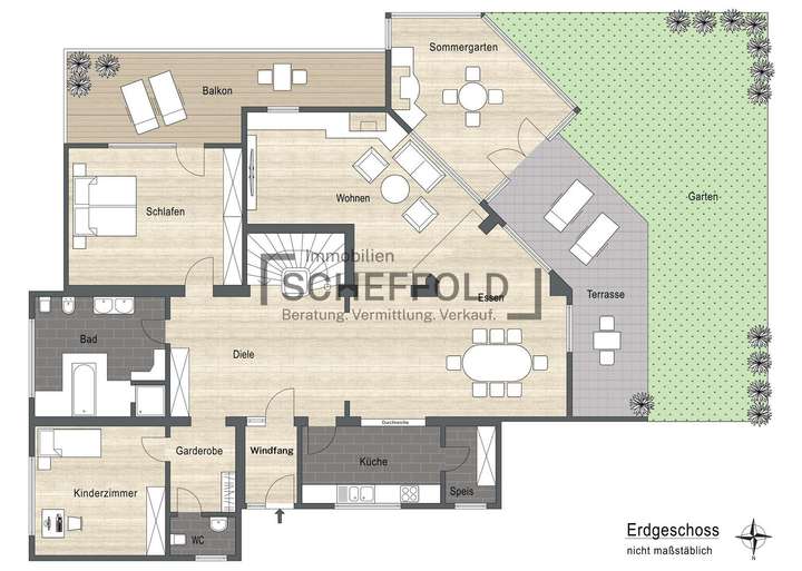 Grundriss Erdgeschoss